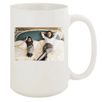 Angelina Jolie 15oz White Mug