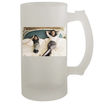 Angelina Jolie 16oz Frosted Beer Stein