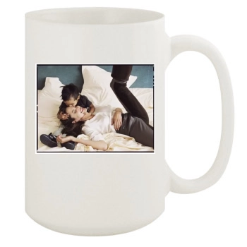 Angelina Jolie 15oz White Mug