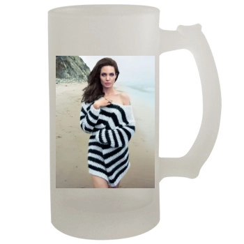 Angelina Jolie 16oz Frosted Beer Stein