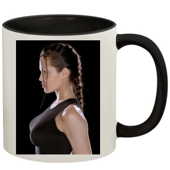 Angelina Jolie 11oz Colored Inner & Handle Mug