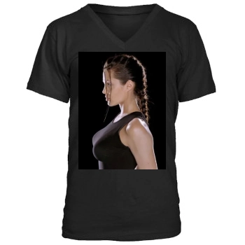 Angelina Jolie Men's V-Neck T-Shirt