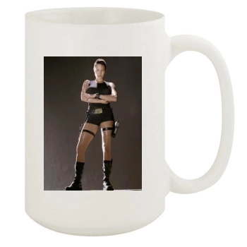 Angelina Jolie 15oz White Mug