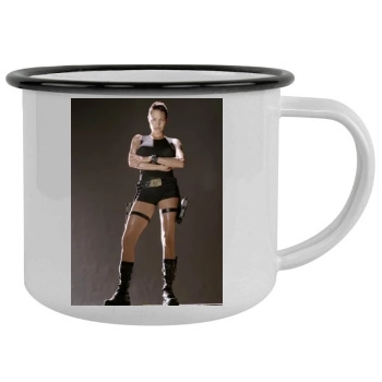 Angelina Jolie Camping Mug