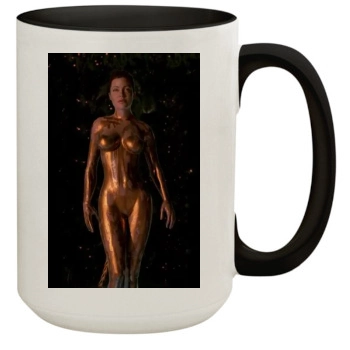 Angelina Jolie 15oz Colored Inner & Handle Mug