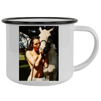 Angelina Jolie Camping Mug