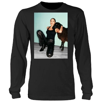 Angelina Jolie Men's Heavy Long Sleeve TShirt