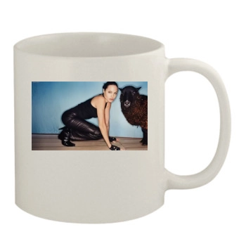 Angelina Jolie 11oz White Mug