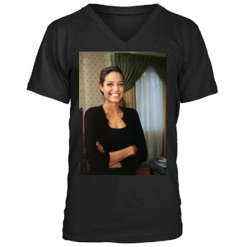 Angelina Jolie Men's V-Neck T-Shirt