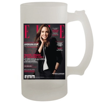 Angelina Jolie 16oz Frosted Beer Stein