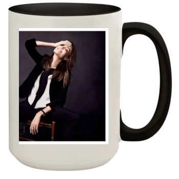 Angelina Jolie 15oz Colored Inner & Handle Mug