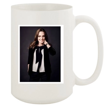 Angelina Jolie 15oz White Mug