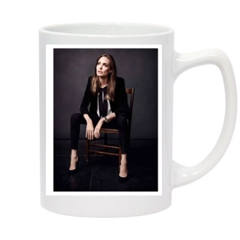 Angelina Jolie 14oz White Statesman Mug