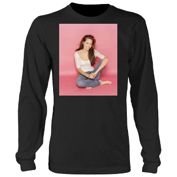 Angelina Jolie Men's Heavy Long Sleeve TShirt