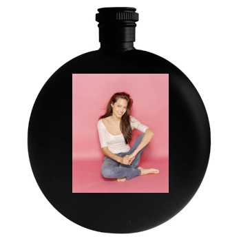 Angelina Jolie Round Flask