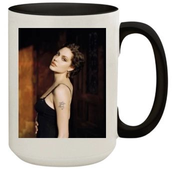 Angelina Jolie 15oz Colored Inner & Handle Mug