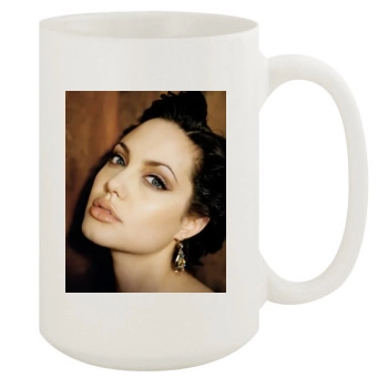 Angelina Jolie 15oz White Mug