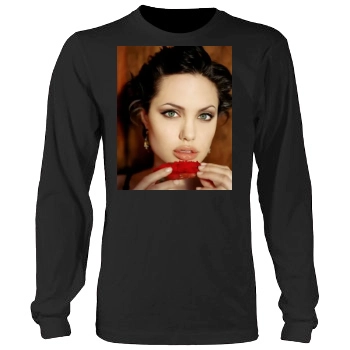 Angelina Jolie Men's Heavy Long Sleeve TShirt