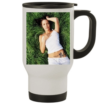 Angelina Jolie Stainless Steel Travel Mug