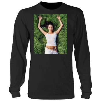 Angelina Jolie Men's Heavy Long Sleeve TShirt