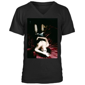 Angelina Jolie Men's V-Neck T-Shirt