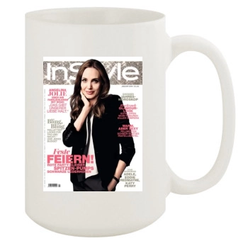 Angelina Jolie 15oz White Mug