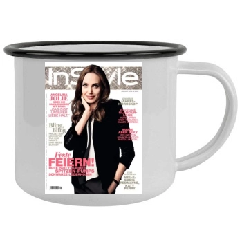 Angelina Jolie Camping Mug