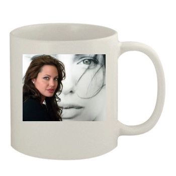 Angelina Jolie 11oz White Mug