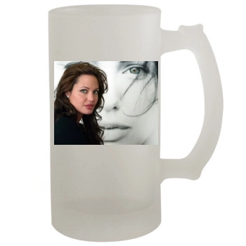 Angelina Jolie 16oz Frosted Beer Stein