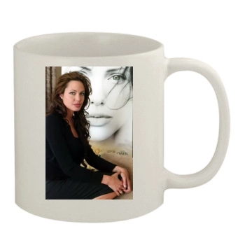 Angelina Jolie 11oz White Mug