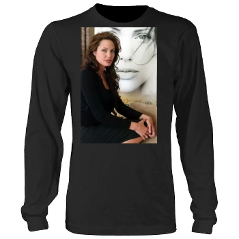 Angelina Jolie Men's Heavy Long Sleeve TShirt