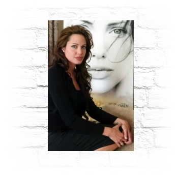 Angelina Jolie Metal Wall Art