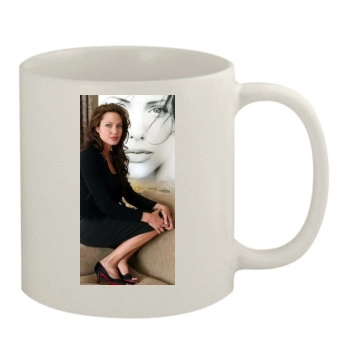 Angelina Jolie 11oz White Mug