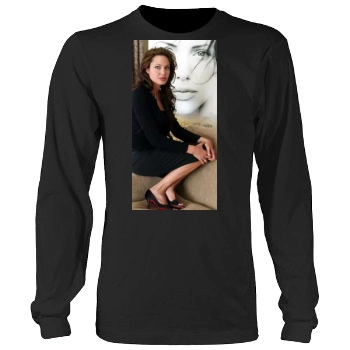 Angelina Jolie Men's Heavy Long Sleeve TShirt