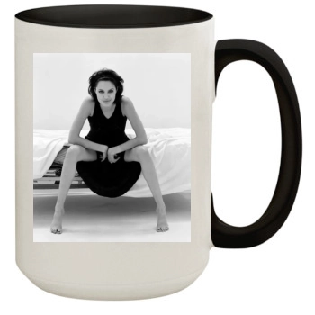 Angelina Jolie 15oz Colored Inner & Handle Mug