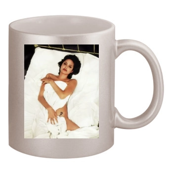 Angelina Jolie 11oz Metallic Silver Mug