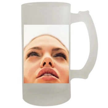 Angelina Jolie 16oz Frosted Beer Stein