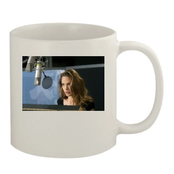 Angelina Jolie 11oz White Mug