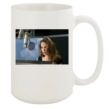 Angelina Jolie 15oz White Mug