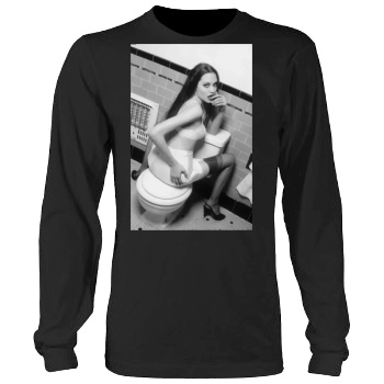 Angelina Jolie Men's Heavy Long Sleeve TShirt