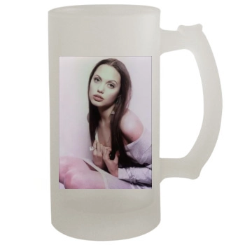 Angelina Jolie 16oz Frosted Beer Stein