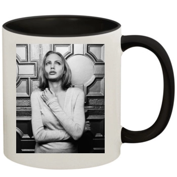 Angelina Jolie 11oz Colored Inner & Handle Mug