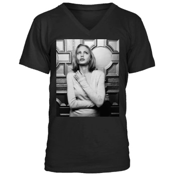 Angelina Jolie Men's V-Neck T-Shirt