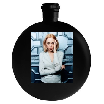 Angelina Jolie Round Flask