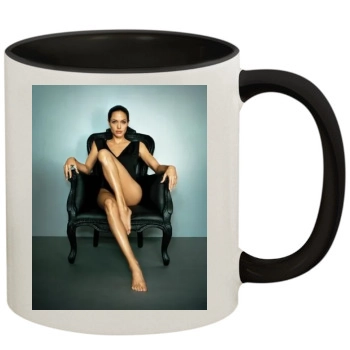 Angelina Jolie 11oz Colored Inner & Handle Mug