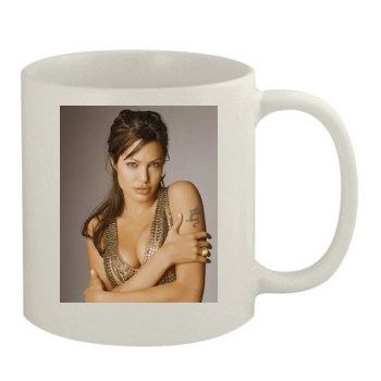 Angelina Jolie 11oz White Mug