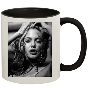 Angelina Jolie 11oz Colored Inner & Handle Mug