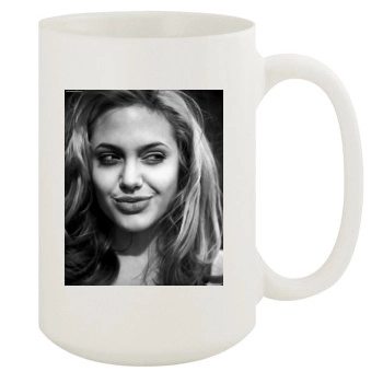 Angelina Jolie 15oz White Mug