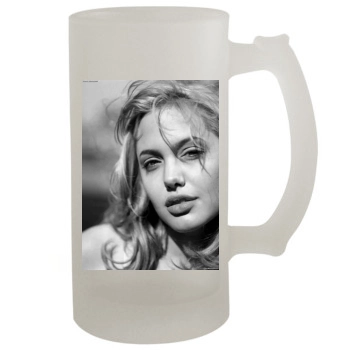 Angelina Jolie 16oz Frosted Beer Stein