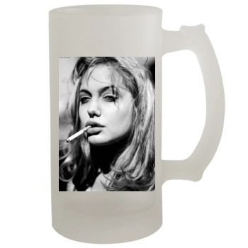 Angelina Jolie 16oz Frosted Beer Stein